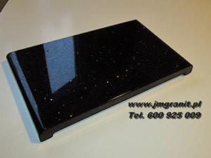 Eksklusywna czarna deska kuchenna - zdjęcie od JM Granit