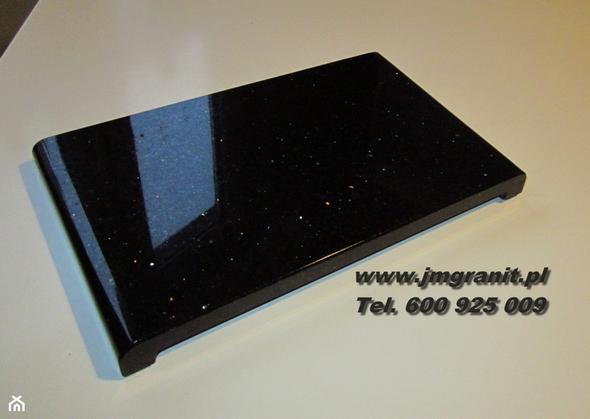 Eksklusywna czarna deska kuchenna - zdjęcie od JM Granit - Homebook