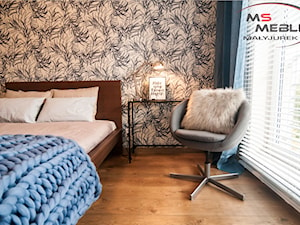 Przytulna sypialnia z nowoczesnymi akcentami - zdjęcie od MS-Meble Małyjurek