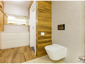 Łazienka - Średnia na poddaszu bez okna łazienka, styl nowoczesny - zdjęcie od MS-Meble Małyjurek