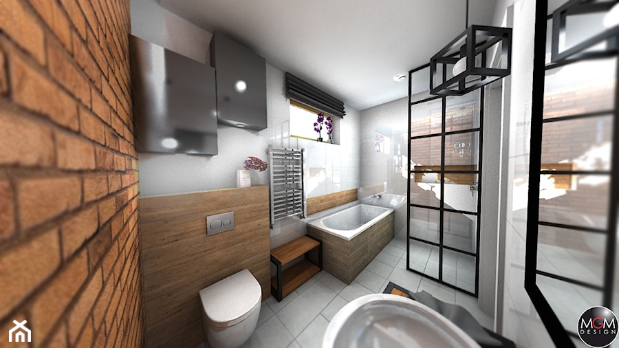 mała łazienka - Łazienka, styl nowoczesny - zdjęcie od mgmdesign