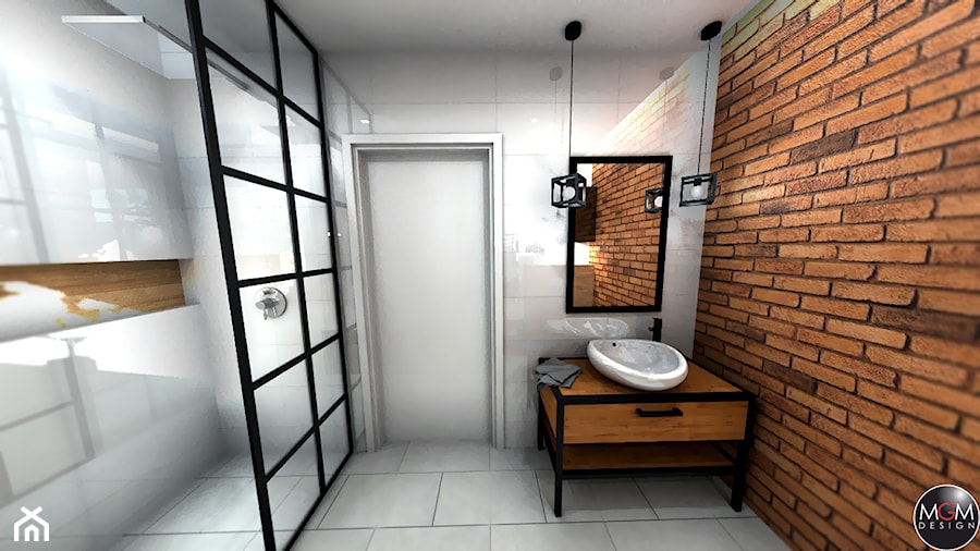 mała łazienka - Łazienka, styl nowoczesny - zdjęcie od mgmdesign