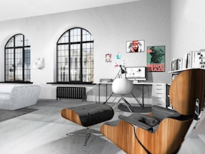 LOFT - Biuro, styl minimalistyczny - zdjęcie od Archigrafika