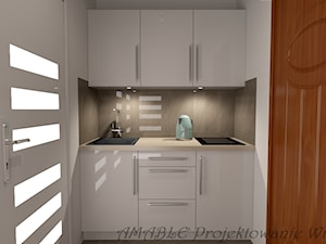 Projekt kuchni w holu - zdjęcie od AMABLE - Projektowanie wnętrz
