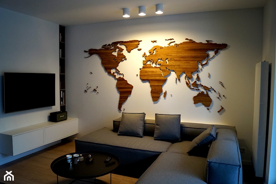 Drewniana Mapa Świata - zdjęcie od drewnianemapy