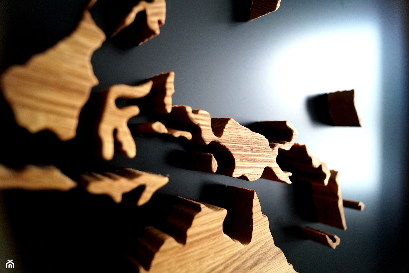 Drewniana Mapa Świata - 100 x 50 cm - zdjęcie od drewnianemapy - Homebook