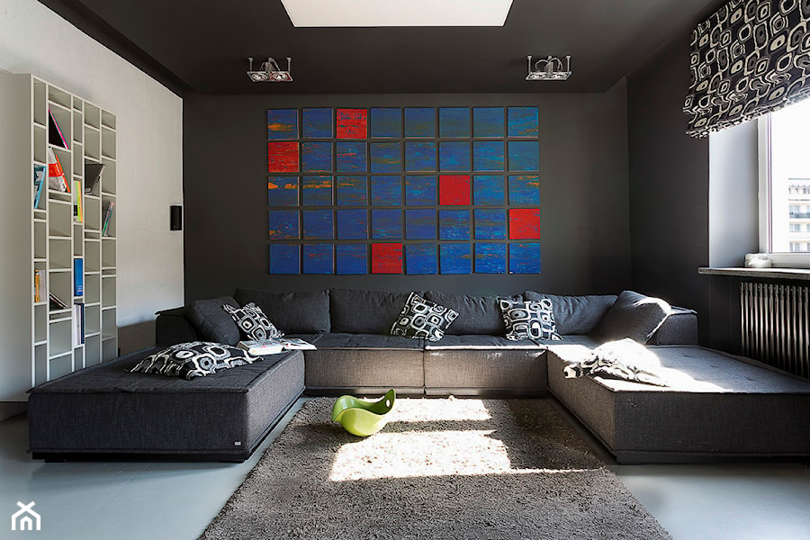 Mieszkanie Ordynacka - Salon, styl nowoczesny - zdjęcie od Grupa Żoliborz