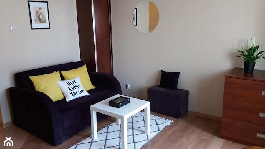 Kawalerka na sprzedaż - Salon, styl tradycyjny - zdjęcie od Home Staging Anna Jakubowicz