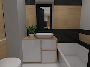 W małym mieszkaniu - Łazienka, styl nowoczesny - zdjęcie od studio48