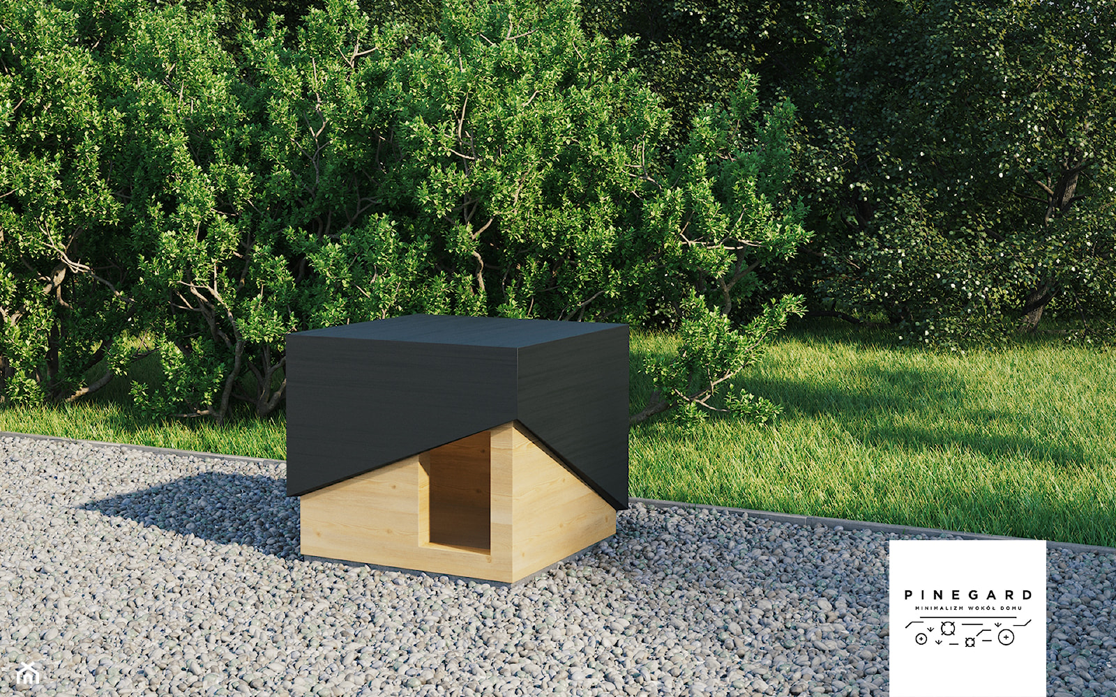 Dog house Pinegard Trekant - buda dla psa - zdjęcie od Pinegard - Homebook