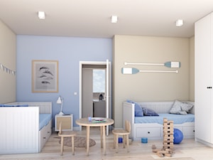 Nadmorski apartament - Pokój dziecka, styl skandynawski - zdjęcie od CADEE GROUP