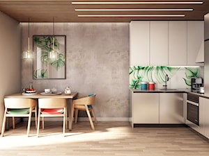 Mieszkanie dla pary z dzieckiem - Kuchnia, styl skandynawski - zdjęcie od CADEE GROUP
