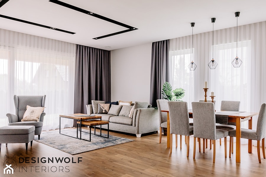 Baśniowe Wnętrza - Salon, styl skandynawski - zdjęcie od DesignWolf Interiors