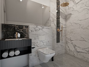 marmurowa łazienka - zdjęcie od SIGMA KONCEPT projektowanie wnętrz