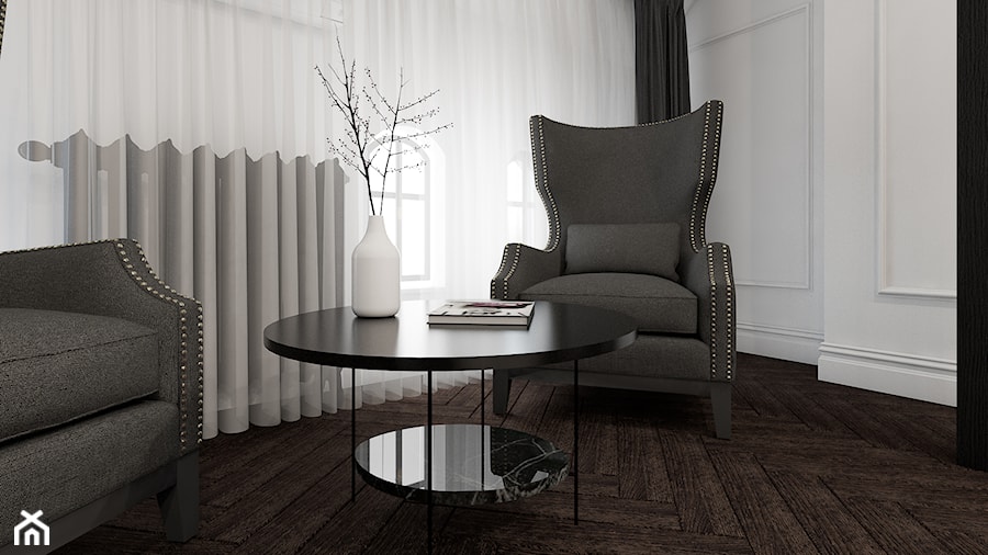 wygodne fotele w sypialni - zdjęcie od SIGMA KONCEPT projektowanie wnętrz