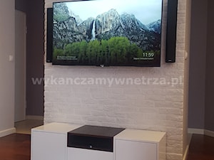 Ścianka TV - zdjęcie od wykanczamywnetrza.pl