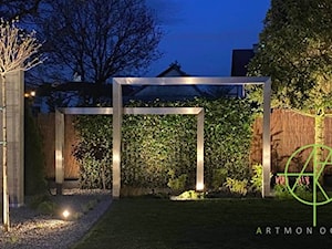 Światło w ogrodzie - Ogród, styl nowoczesny - zdjęcie od ARTMON OGRODY | ARCHITEKT KRAJOBRAZU | BUDOWA OGRODÓW