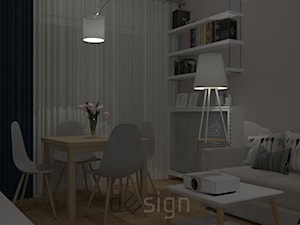 Wola II - Salon, styl nowoczesny - zdjęcie od DW SIGN Pracownia Architektury Wnętrz