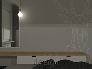 Żoliborz I - Sypialnia, styl nowoczesny - zdjęcie od DW SIGN Pracownia Architektury Wnętrz