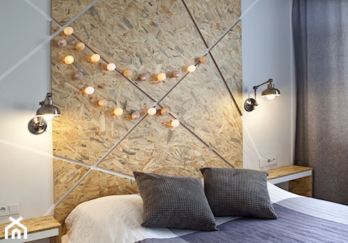 Żoliborz I | Realizacja - Mała biała szara sypialnia - zdjęcie od DW SIGN Pracownia Architektury Wnętrz