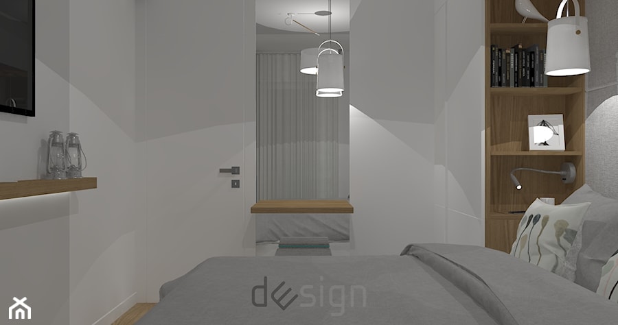 Wola II - Sypialnia, styl nowoczesny - zdjęcie od DW SIGN Pracownia Architektury Wnętrz