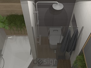 Okęcie | metamorfoza łazienki - Łazienka, styl nowoczesny - zdjęcie od DW SIGN Pracownia Architektury Wnętrz