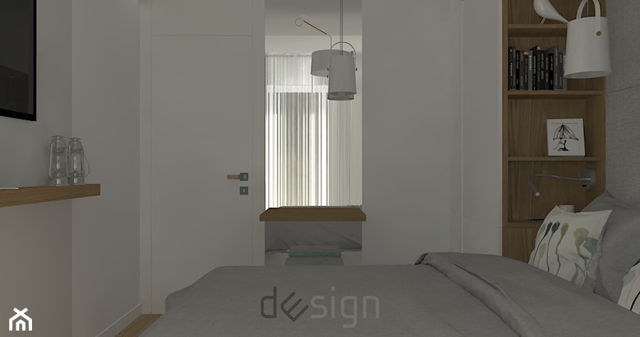 Wola II - Sypialnia, styl nowoczesny - zdjęcie od DW SIGN Pracownia Architektury Wnętrz