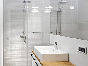Bielany I Realizacja - Mała bez okna łazienka - zdjęcie od DW SIGN Pracownia Architektury Wnętrz