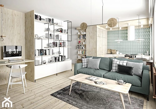 Salon, styl skandynawski - zdjęcie od BOLD Design