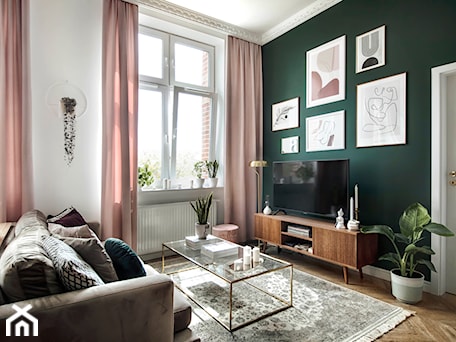 Aranżacje wnętrz - Salon: #25 Mieszkanie we Wrocławiu - Salon, styl nowoczesny - BOLD Design. Przeglądaj, dodawaj i zapisuj najlepsze zdjęcia, pomysły i inspiracje designerskie. W bazie mamy już prawie milion fotografii!