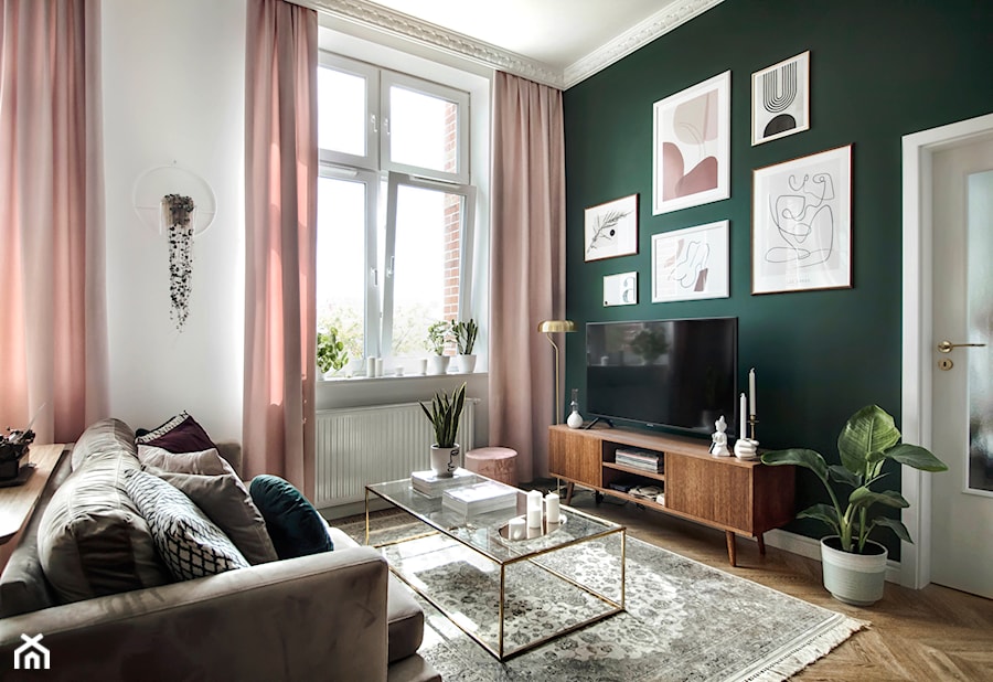 #25 Mieszkanie we Wrocławiu - Salon, styl nowoczesny - zdjęcie od BOLD Design