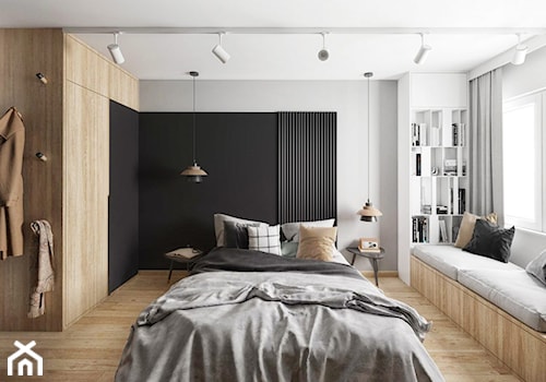 #21 Mieszkanie w Warszawie - Sypialnia, styl nowoczesny - zdjęcie od BOLD Design