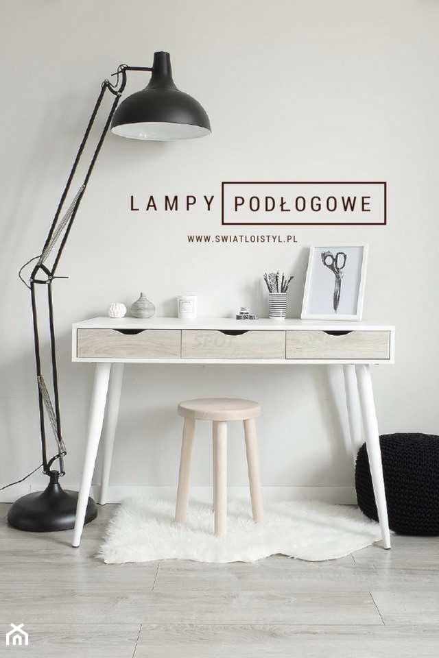 LAMPY PODŁOGOWE - Salon, styl nowoczesny - zdjęcie od Światło i Styl