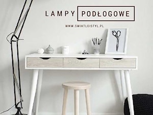 LAMPY PODŁOGOWE - Sypialnia, styl nowoczesny - zdjęcie od Światło i Styl