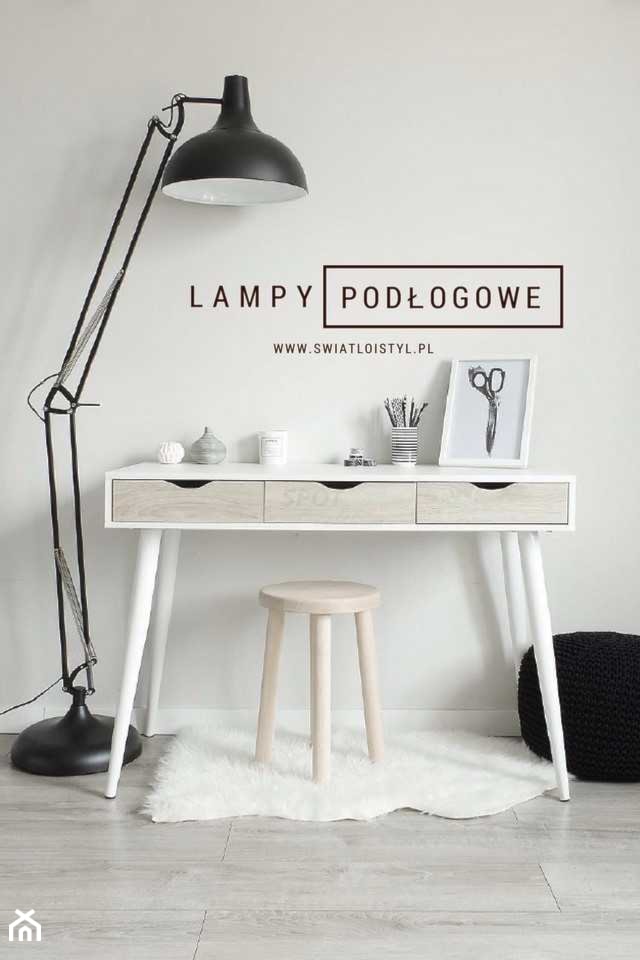 LAMPY PODŁOGOWE - Sypialnia, styl nowoczesny - zdjęcie od Światło i Styl