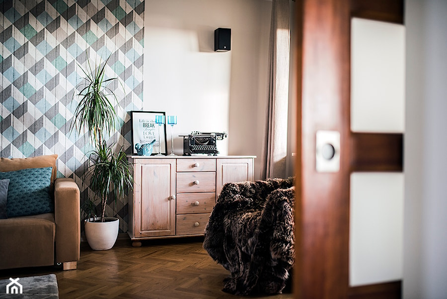 Mieszkanie na sprzedaż 03 - Średni biały salon - zdjęcie od Piotr Arnoldes