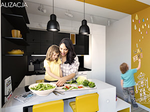 Projekt konkursowy IKEA POZNAŃ - Kuchnia, styl skandynawski - zdjęcie od SVOYE STUDIO