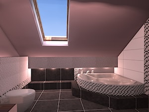 budynek mieszkalny - Łazienka, styl nowoczesny - zdjęcie od Studio graficzne SCHADE