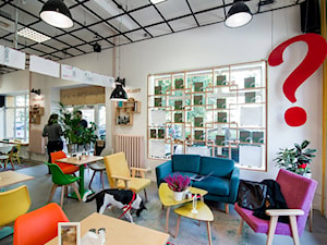 BIK BOOK CAFE - Wnętrza publiczne - zdjęcie od Qbik Design