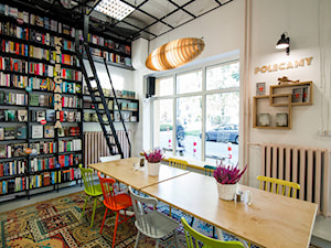 BIK BOOK CAFE - Wnętrza publiczne - zdjęcie od Qbik Design
