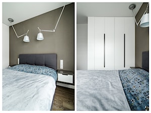 Kłobucka - Mała sypialnia, styl nowoczesny - zdjęcie od Qbik Design