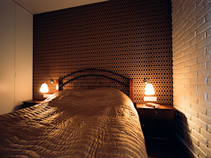 Realizacja - Dywizjonu 303 - Sypialnia, styl nowoczesny - zdjęcie od Qbik Design