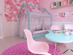Pokój księżniczki - Pokój dziecka, styl nowoczesny - zdjęcie od Zin Studio Nikola Kwasek