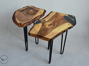 Stoliki kawowe z drewna Orzecha - zdjęcie od LineWood