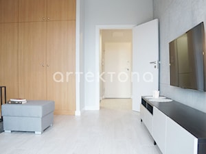 Mieszkanie na Mokotowie - Salon, styl nowoczesny - zdjęcie od Artektona Projektowanie Wnętrz