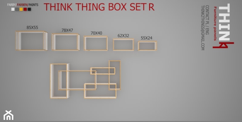 ZESTAW BOX R - zdjęcie od THINK THING ROBERT KIEŁBASA