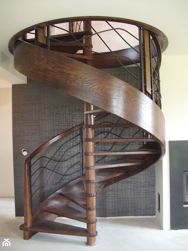 schody spiralne - zdjęcie od Wood & Art schody - Homebook