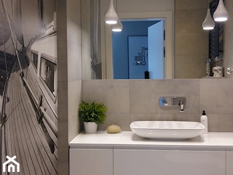 Aranżacje wnętrz - Łazienka: Łazienka_05 - Łazienka, styl nowoczesny - Home Project. Przeglądaj, dodawaj i zapisuj najlepsze zdjęcia, pomysły i inspiracje designerskie. W bazie mamy już prawie milion fotografii!