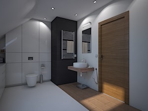 Łazienka z sauną w stylu nowoczesnym - zdjęcie od Home Project