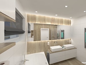 Projekt łazienki w stylu minimalistycznym - zdjęcie od Home Project
